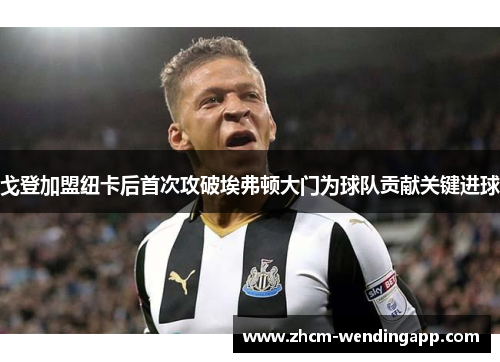 戈登加盟纽卡后首次攻破埃弗顿大门为球队贡献关键进球 戈登加盟纽卡后首次攻破埃弗顿大门为球队贡献关键进球